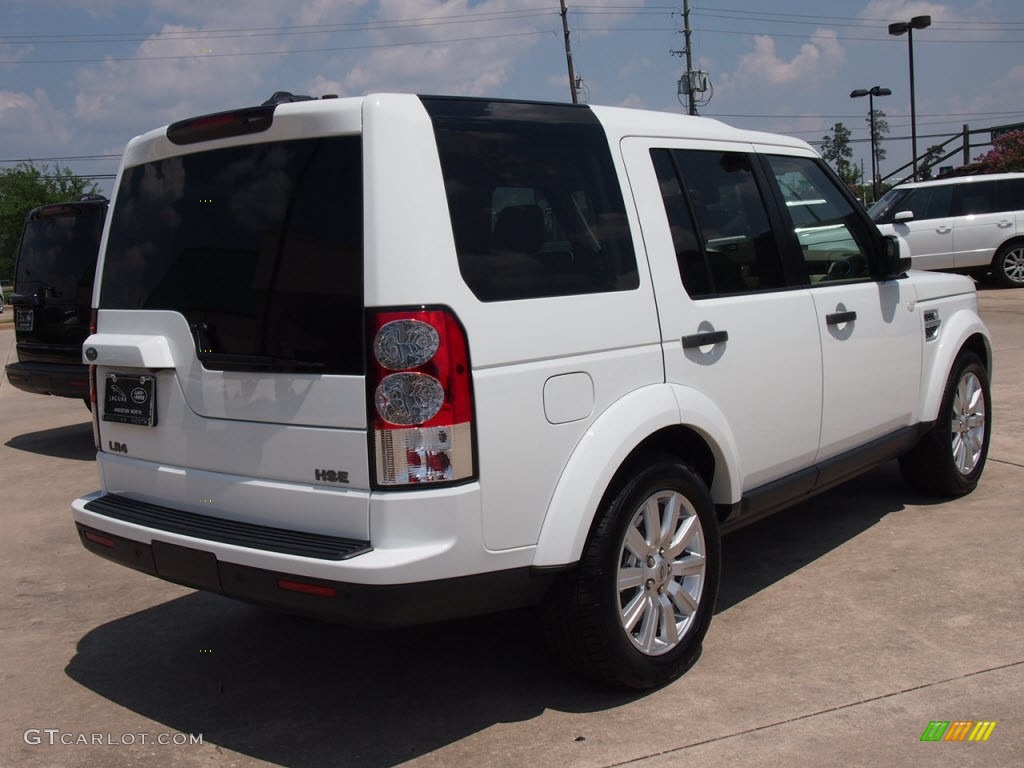 2012 LR4 HSE LUX - Fuji White / Almond/Nutmeg photo #9