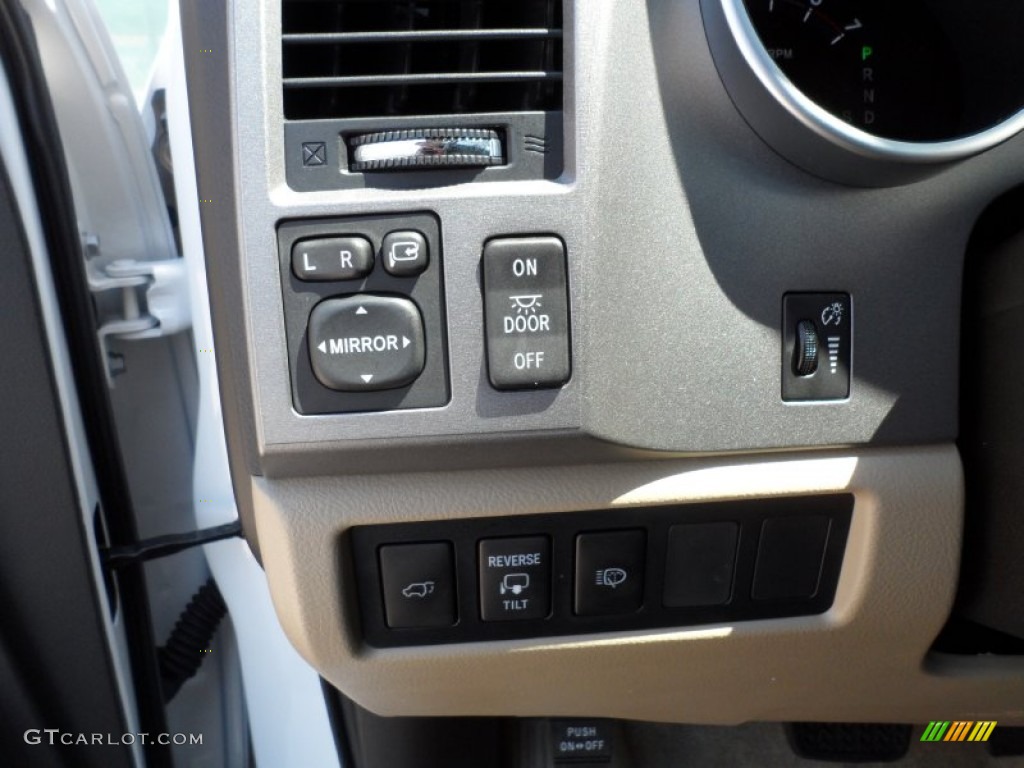 2010 Toyota Sequoia Platinum Controls Photo #65556836