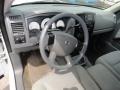 2006 Bright White Dodge Dakota ST Club Cab  photo #9