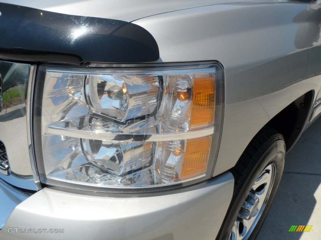 2008 Silverado 1500 LT Crew Cab - Silver Birch Metallic / Light Titanium/Ebony Accents photo #10