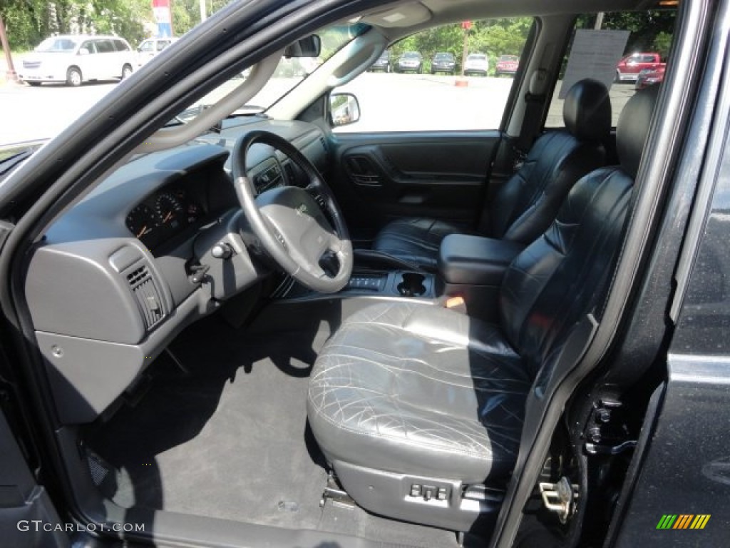 2003 Grand Cherokee Laredo 4x4 - Brilliant Black / Dark Slate Gray photo #5