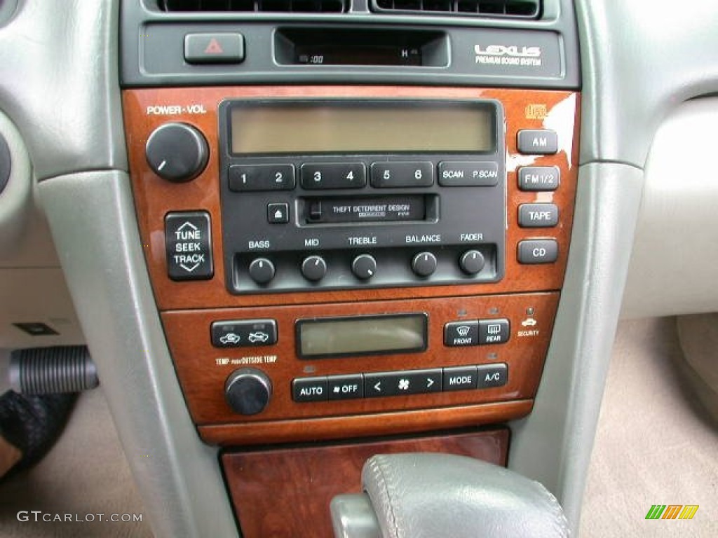 2001 ES 300 - Graphite Gray Metallic / Gray photo #24