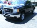 Onyx Black 2012 GMC Sierra 2500HD Extended Cab 4x4