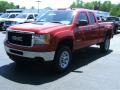 2012 Fire Red GMC Sierra 2500HD Extended Cab 4x4  photo #1