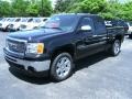 2012 Onyx Black GMC Sierra 1500 SLE Extended Cab 4x4  photo #1