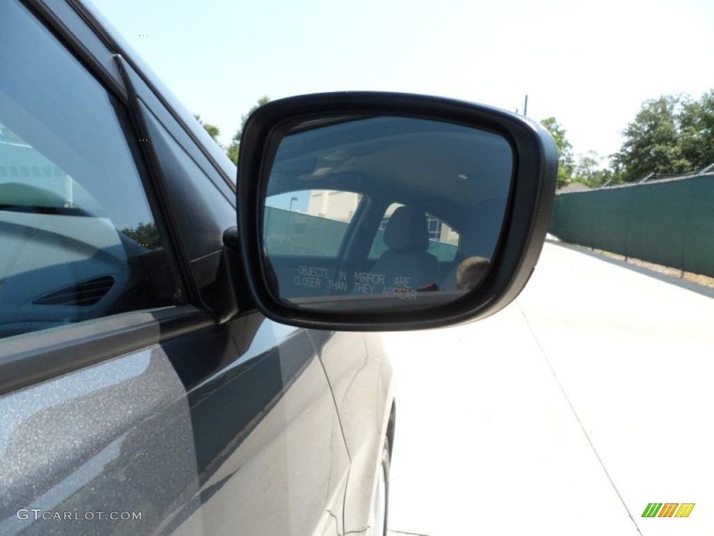 2012 Accent GLS 4 Door - Cyclone Gray / Gray photo #17