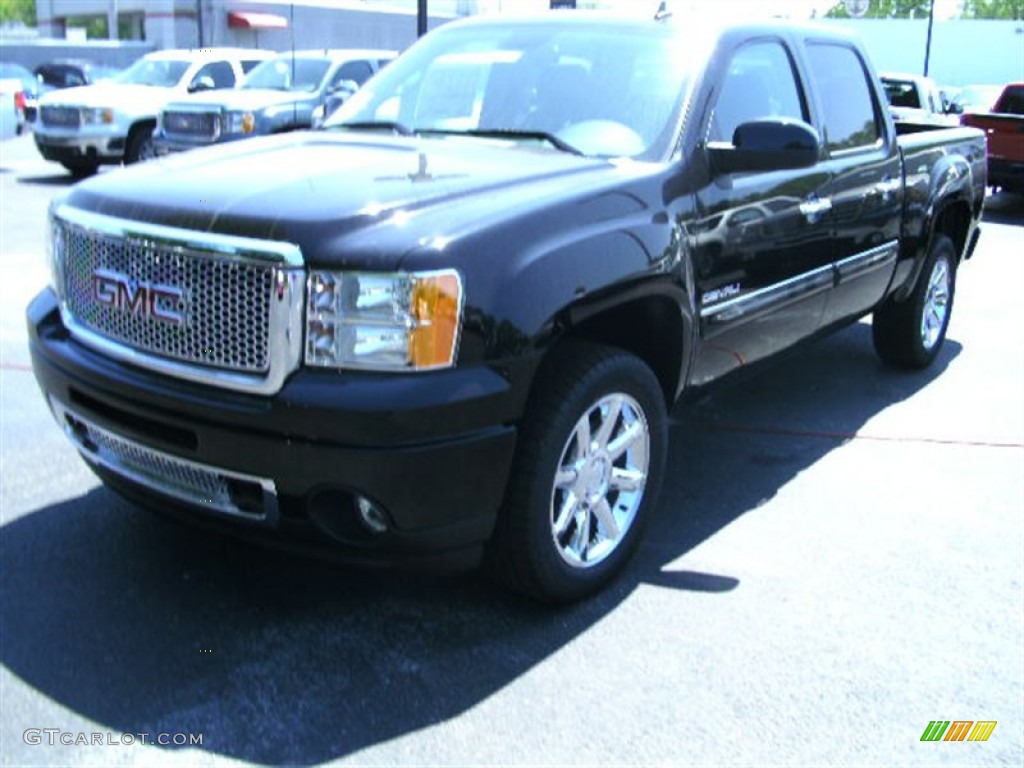 2012 Sierra 1500 Denali Crew Cab 4x4 - Onyx Black / Ebony photo #1