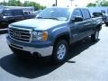 2012 Stealth Gray Metallic GMC Sierra 1500 SLE Crew Cab 4x4  photo #1