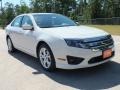 2012 White Suede Ford Fusion SE  photo #1