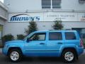 2008 Surf Blue Pearl Jeep Patriot Sport 4x4  photo #1