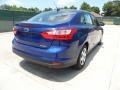 2012 Sonic Blue Metallic Ford Focus S Sedan  photo #3