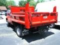 Fire Red - Sierra 3500HD Regular Cab 4x4 Dump Truck Photo No. 5