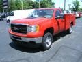 Fire Red - Sierra 2500HD Work Truck Regular Cab Commercial Photo No. 1