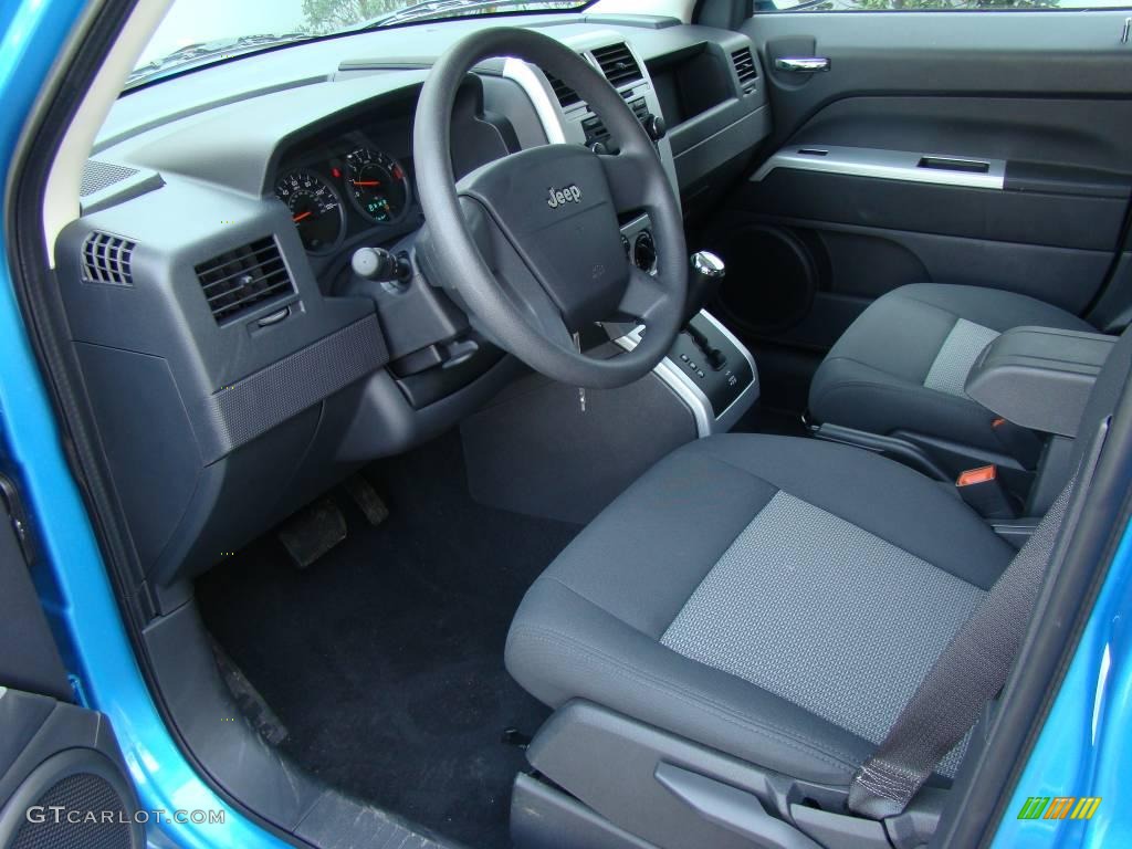 2008 Patriot Sport 4x4 - Surf Blue Pearl / Dark Slate Gray photo #10