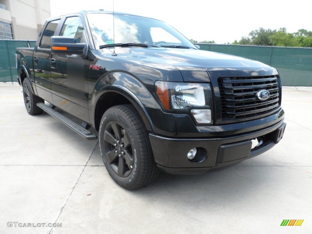 Tuxedo Black Metallic 2012 Ford F150 FX2 SuperCrew Exterior Photo #65561783