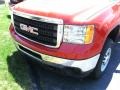 2011 Fire Red GMC Sierra 2500HD Work Truck Regular Cab Commercial  photo #2