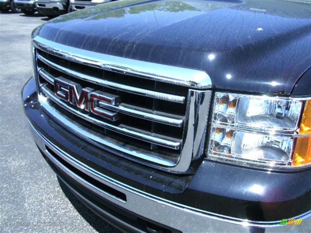 2012 Sierra 1500 Regular Cab 4x4 - Onyx Black / Dark Titanium photo #2