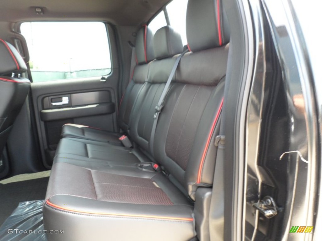 2012 Ford F150 FX2 SuperCrew Rear Seat Photo #65561930