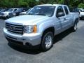 2012 Quicksilver Metallic GMC Sierra 1500 SLE Extended Cab 4x4  photo #1