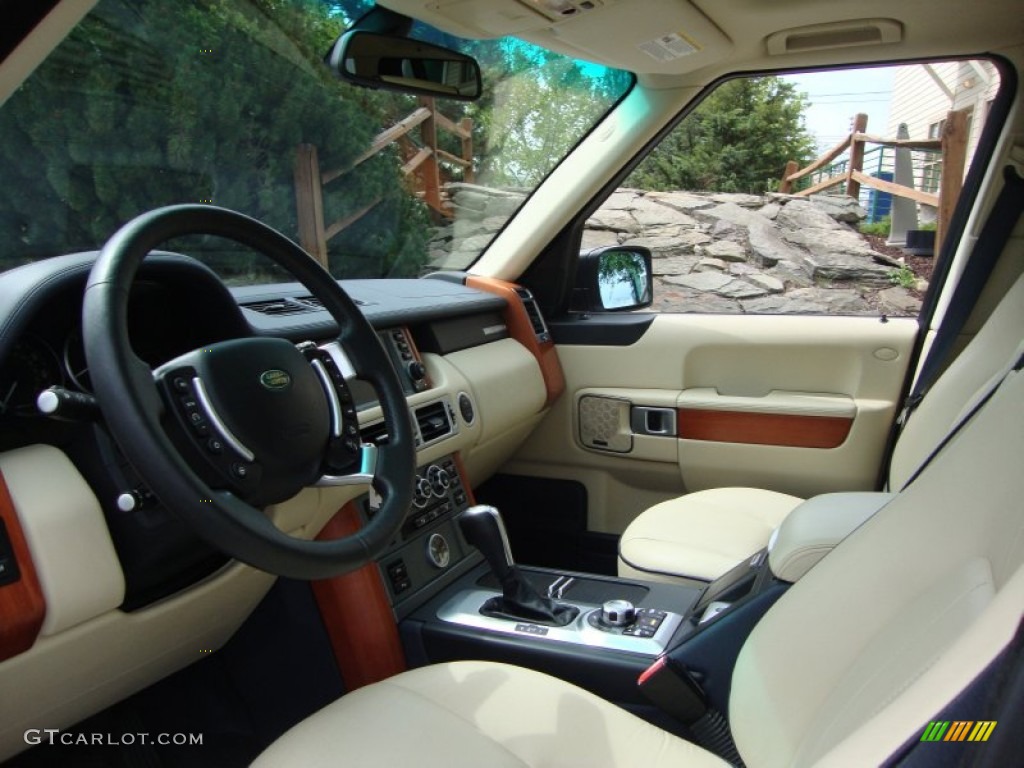2009 Range Rover HSE - Zermatt Silver Metallic / Ivory/Jet Black photo #20