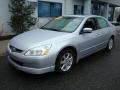 2004 Satin Silver Metallic Honda Accord EX V6 Sedan  photo #2