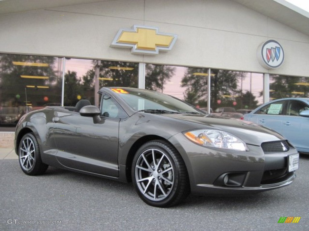 2012 Eclipse Spyder GS Sport - Carbon Pearl / Dark Charcoal photo #1