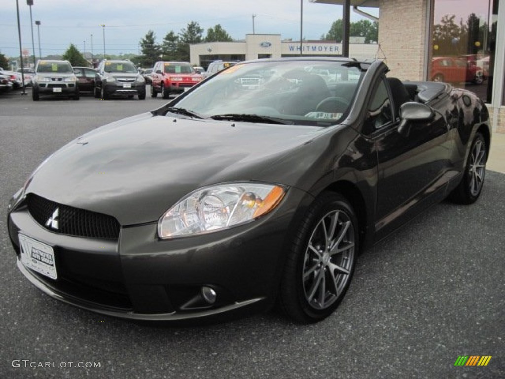 2012 Eclipse Spyder GS Sport - Carbon Pearl / Dark Charcoal photo #3