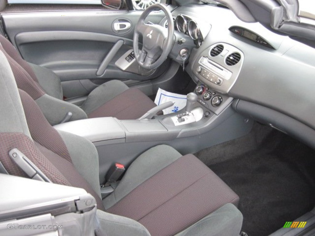 Dark Charcoal Interior 2012 Mitsubishi Eclipse Spyder GS Sport Photo #65564168