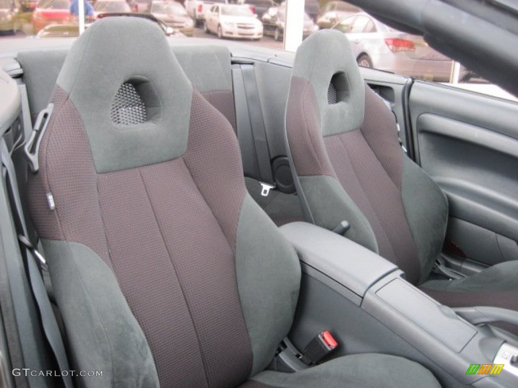 Dark Charcoal Interior 2012 Mitsubishi Eclipse Spyder GS Sport Photo #65564180