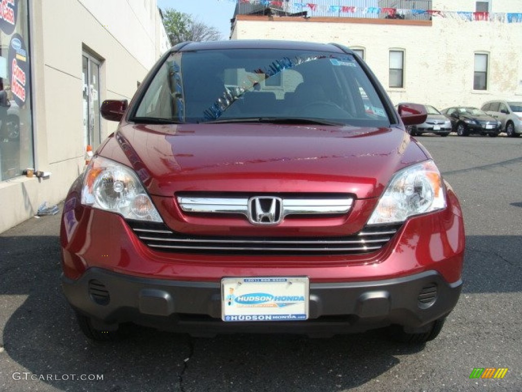 2009 CR-V EX-L 4WD - Tango Red Pearl / Ivory photo #2