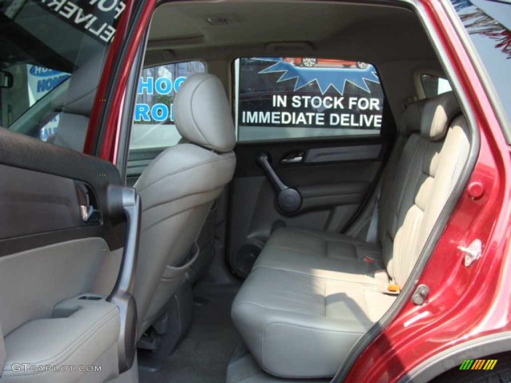2009 CR-V EX-L 4WD - Tango Red Pearl / Ivory photo #14