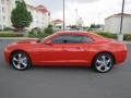 2010 Inferno Orange Metallic Chevrolet Camaro LS Coupe  photo #4