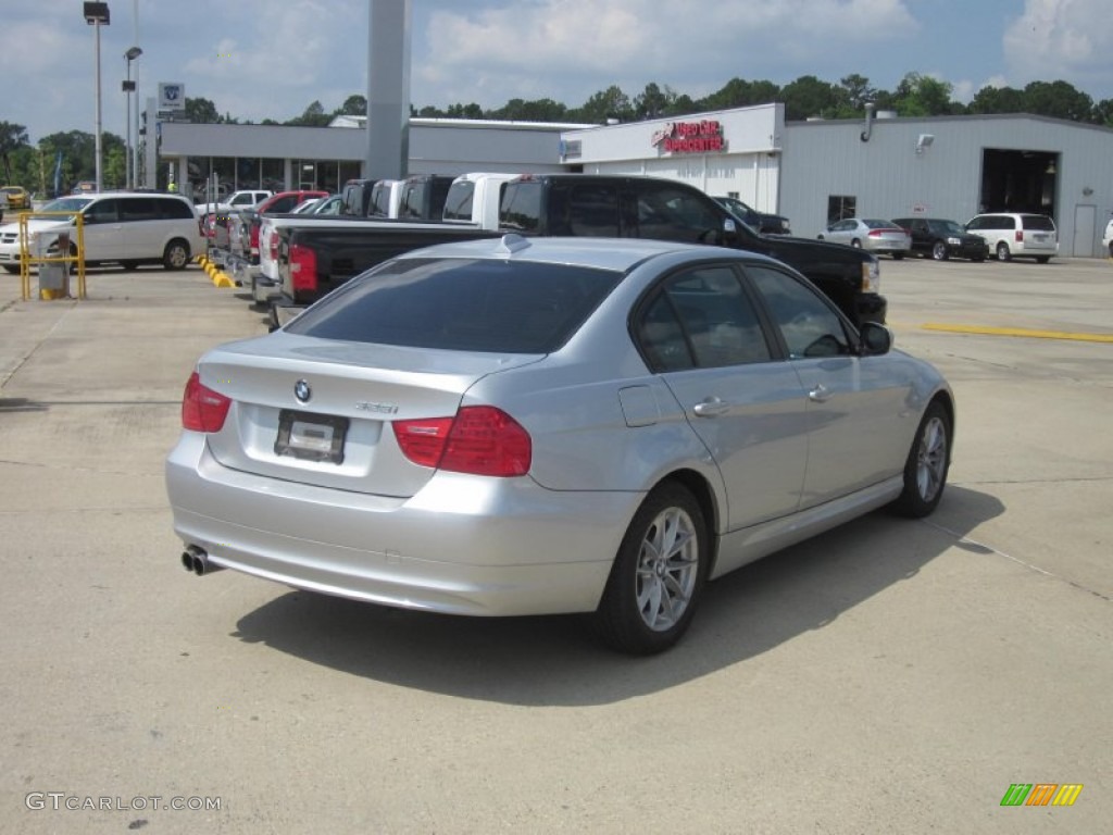 2010 3 Series 328i Sedan - Titanium Silver Metallic / Black photo #5