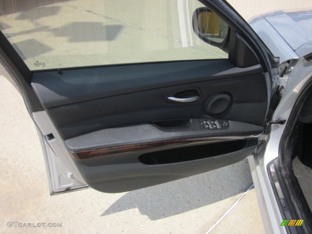 2010 3 Series 328i Sedan - Titanium Silver Metallic / Black photo #10