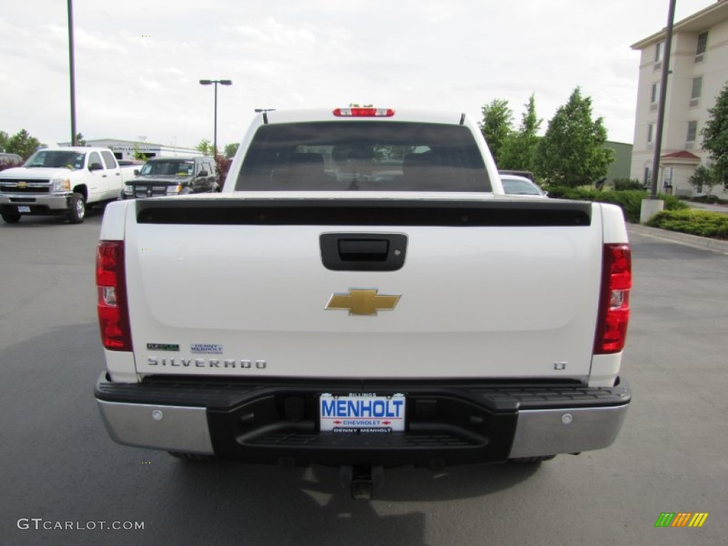 2011 Silverado 1500 LT Crew Cab 4x4 - White Diamond Tricoat / Ebony photo #6