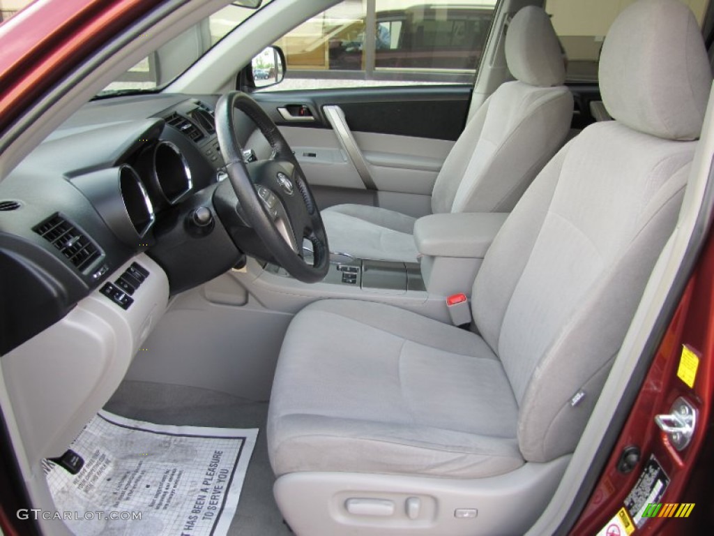Ash Interior 2010 Toyota Highlander Sport 4WD Photo #65568557