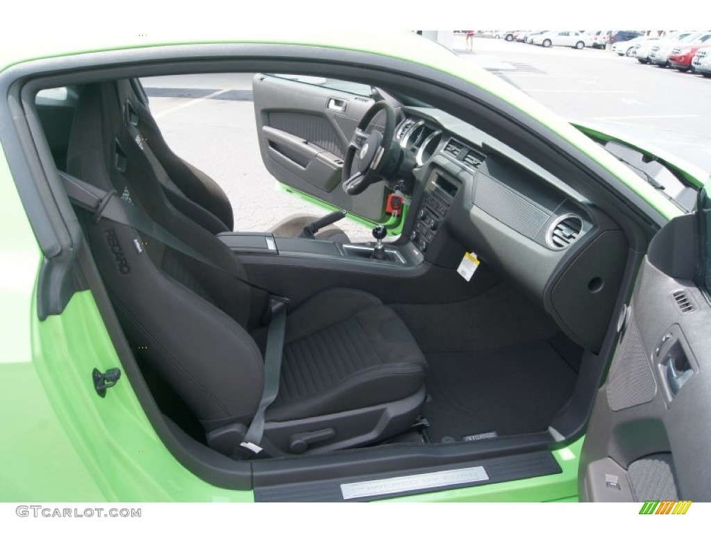 Charcoal Black/Recaro Sport Seats Interior 2013 Ford Mustang Boss 302 Photo #65569244