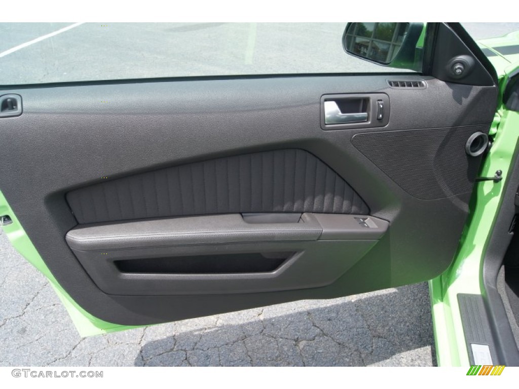 2013 Ford Mustang Boss 302 Charcoal Black/Recaro Sport Seats Door Panel Photo #65569392