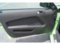 Charcoal Black/Recaro Sport Seats Door Panel Photo for 2013 Ford Mustang #65569392