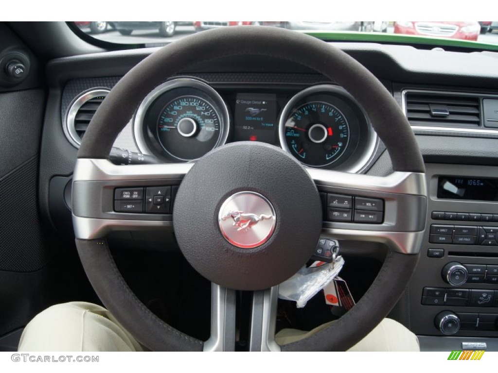 2013 Ford Mustang Boss 302 Charcoal Black/Recaro Sport Seats Steering Wheel Photo #65569418