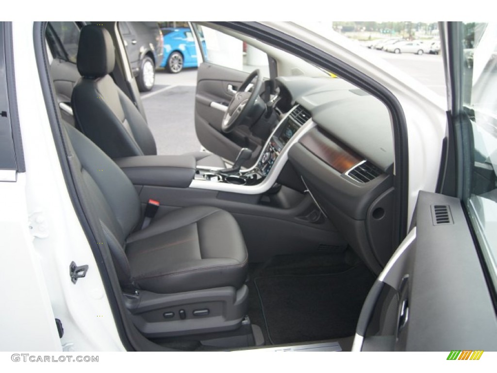 Charcoal Black Interior 2013 Ford Edge Limited EcoBoost Photo #65569655