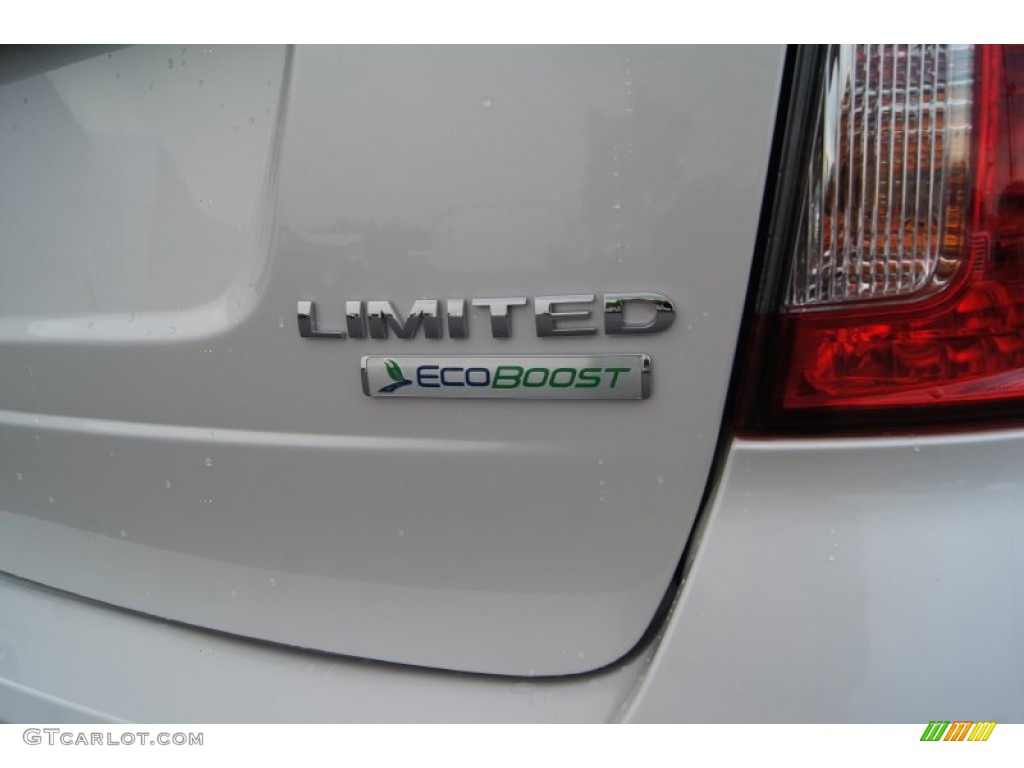2013 Edge Limited EcoBoost - White Platinum Tri-Coat / Charcoal Black photo #19