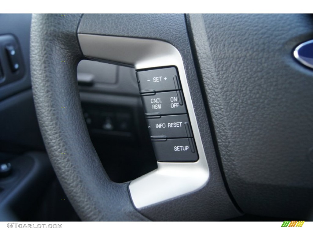 2012 Fusion SE - Blue Flame Metallic / Charcoal Black photo #22