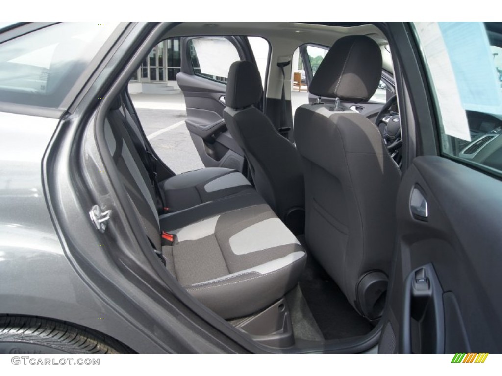 2012 Ford Focus SE Sport Sedan Rear Seat Photo #65570840