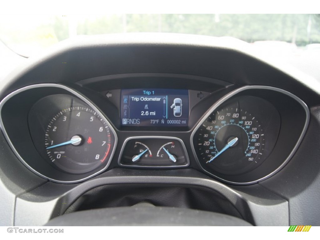 2012 Ford Focus SE Sport Sedan Gauges Photo #65570876