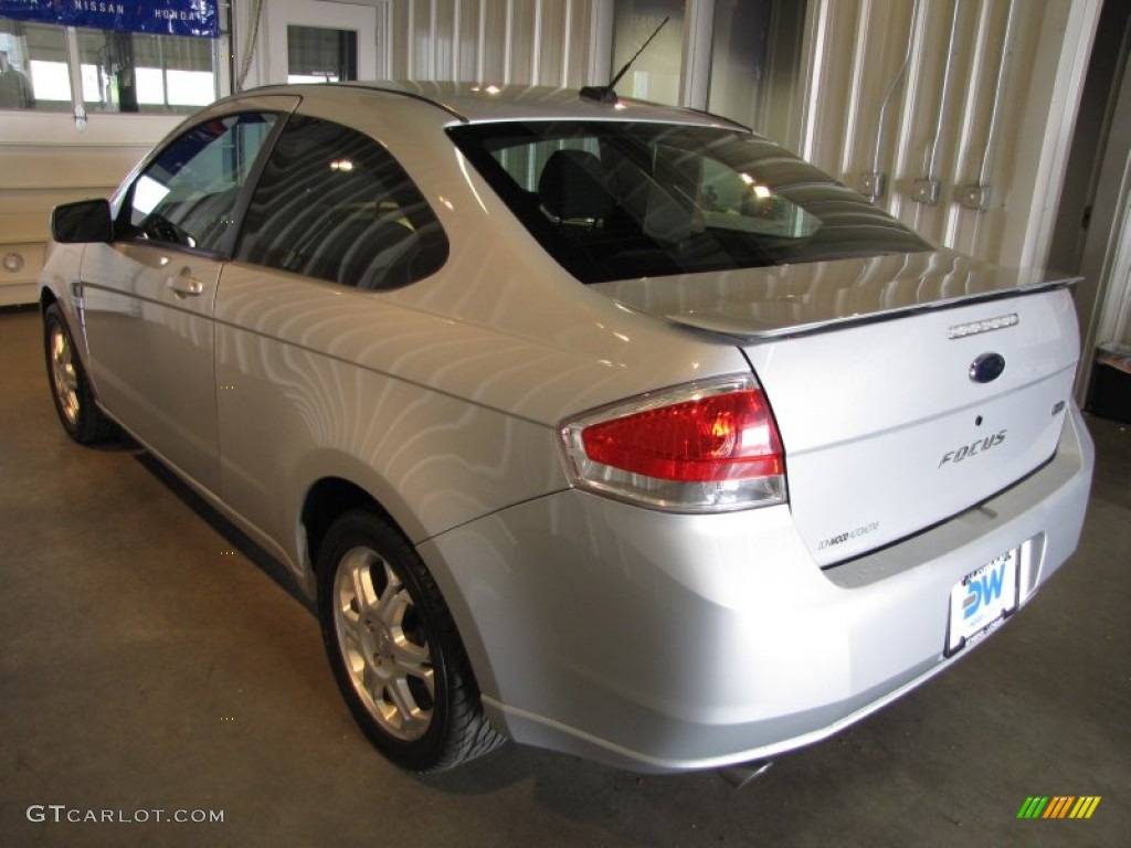 2008 Focus SES Coupe - Silver Frost Metallic / Charcoal Black photo #1