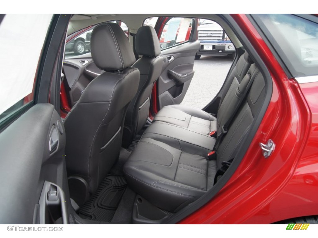 2012 Ford Focus Titanium Sedan Rear Seat Photo #65571437