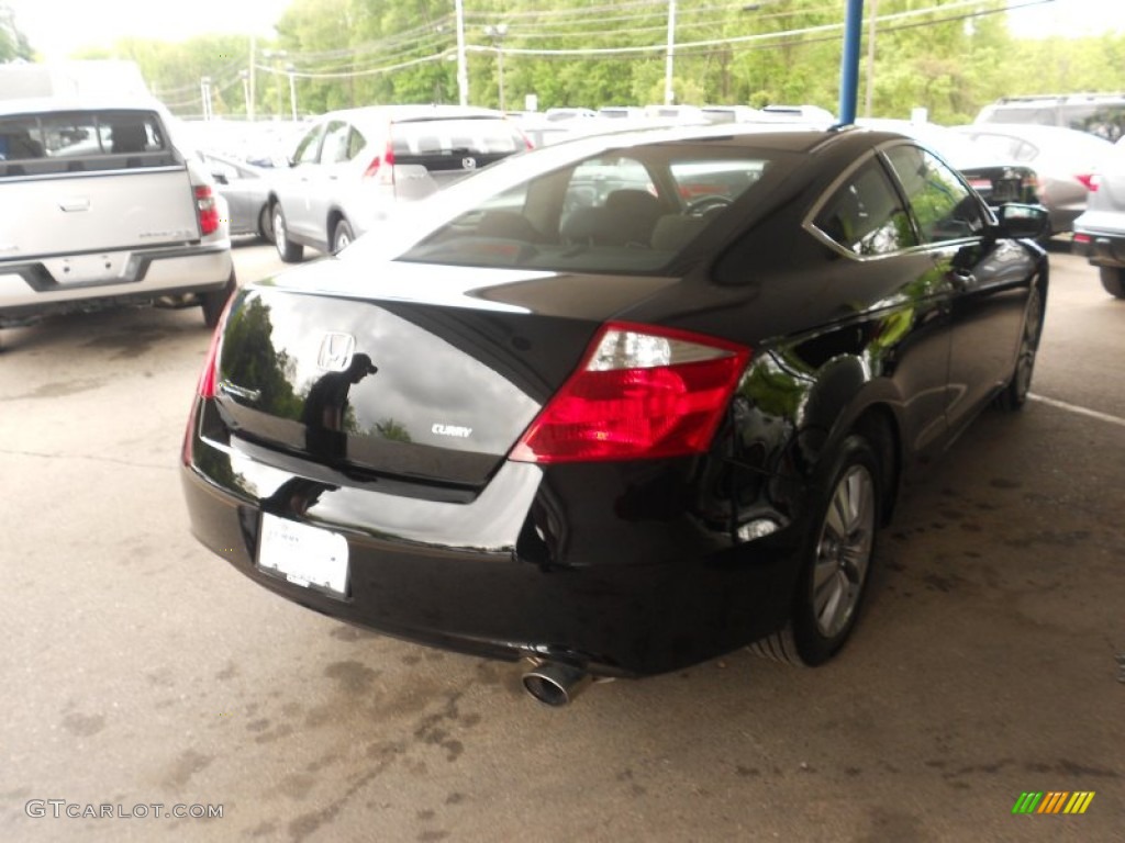 2009 Accord LX-S Coupe - Crystal Black Pearl / Black photo #24
