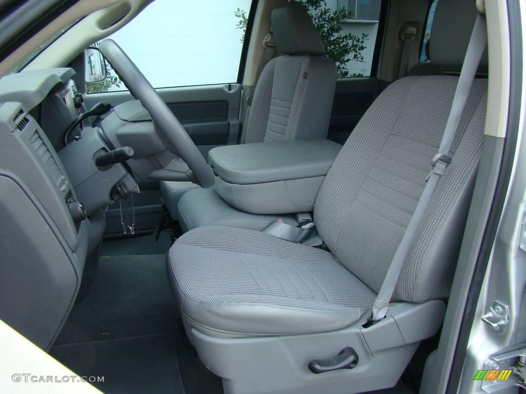 2008 Ram 1500 Big Horn Edition Quad Cab 4x4 - Bright Silver Metallic / Medium Slate Gray photo #9