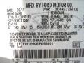 UG: White Platinum Metallic Tri-Coat 2011 Ford F150 Platinum SuperCrew 4x4 Color Code